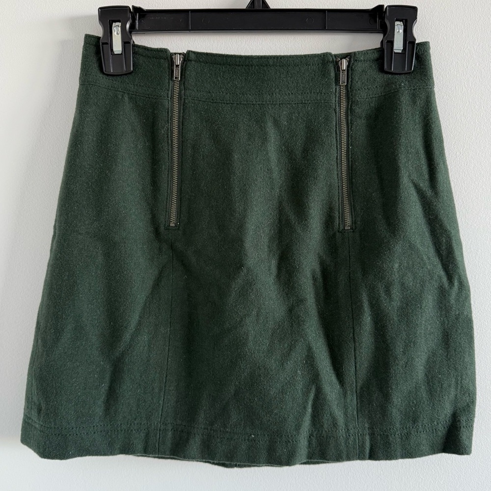 Madewell Wool Blend Mini Skirt